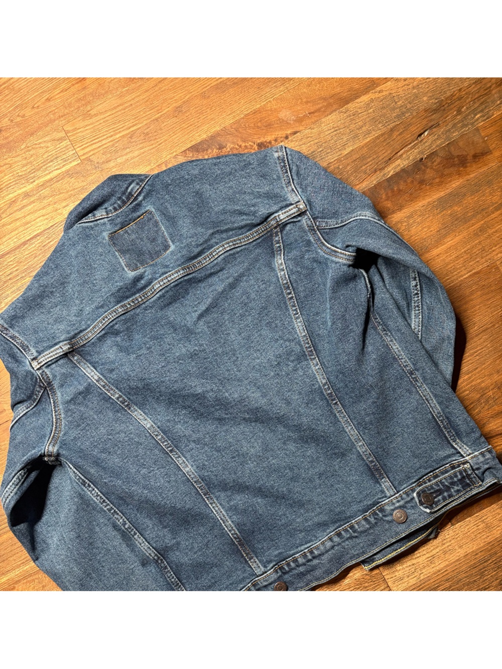 Levi's Men's Indigo Blue Denim Jacket - Picture 4 of 5